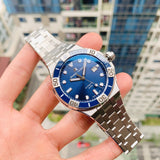 Maurice Lacroix Aikon Venturer Blue Dial Silver Steel Strap Watch for Men - AI6058-SS002-430-1 Buy Now By Maurice Lacroix