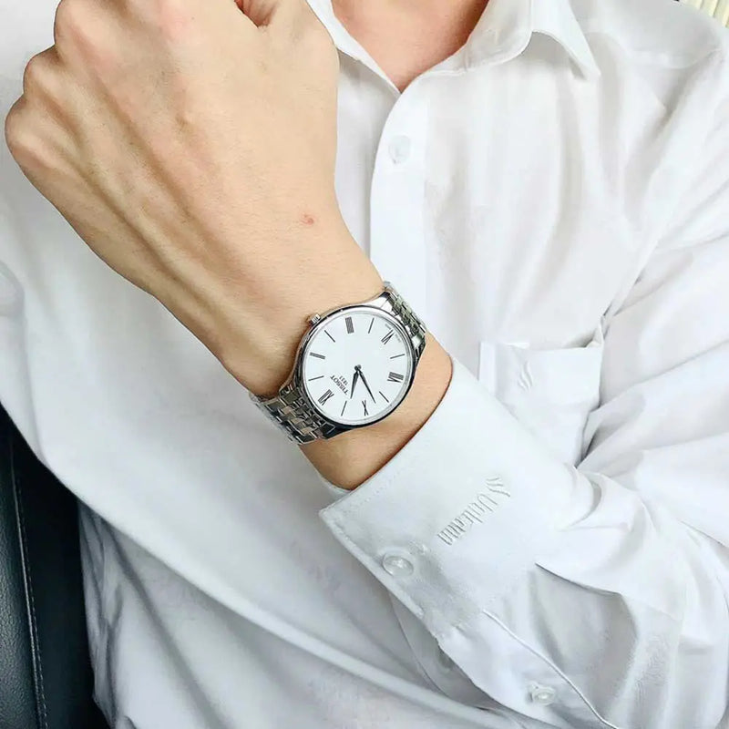 Tissot T Classic Tradition 5.5 White Dial Watch For Men - T063.409.11.018.00 Buy Now By Tissot