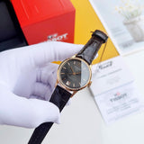 Tissot Chemin Des Tourelles Powermatic 80 Lady Brown Dial Brown Leather Strap Watch For Women - T099.207.36.447.00 Buy Now By Tissot
