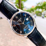 Tissot Luxury Powermatic 80 Black Dial Black Leather Strap Watch For Men - T086.407.16.057.00 Buy Now By Tissot