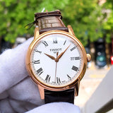 Tissot T Classic Carson White Dial Brown Leather Strap Watch For Men - T085.410.36.013.00 Buy Now By Tissot