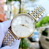 Tissot T Classic Everytime Small White Dial Two Tone Mesh Bracelet Watch For Women - T109.210.22.031.00 Buy Now By Tissot