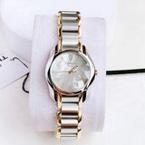 Tissot T Wave Mother of Pearl Dial Two Tone Steel Strap Watch for Women - T023.210.22.117.00 Buy Now By Tissot