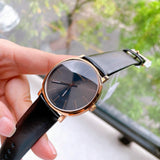 Calvin Klein Posh Black Dial Black Leather Strap Watch for Men - K8Q316C3 Buy Now By Calvin Klein