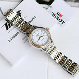 Tissot Carson Automatic Silver Dial Two Tone Steel Strap Watch For Women - T085.207.22.011.00 Buy Now By Tissot