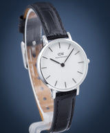 Daniel Wellington Classic Petite Reading White Dial Black Leather Strap Watch For Women - DW00100241 Buy Now By Daniel Wellington