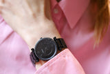 Fossil Carlie Black Dial Black Steel Strap Watch for Women - ES4488 Buy Now By Fossil