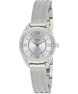 Guess Whisper Silver Dial Silver Mesh Bracelet Watch for Women - W1084L1 Buy Now By Guess