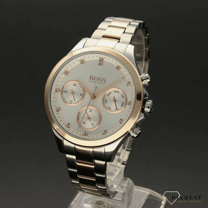 Hugo Boss Hera White Dial Two Tone Steel Strap Watch for Women - 1502564 Buy Now By Hugo Boss