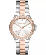 Michael Kors Lennox Three Hand Quartz Silver Dial Two Tone Steel Strap Watch For Women - MK6989 Buy Now By Michael Kors