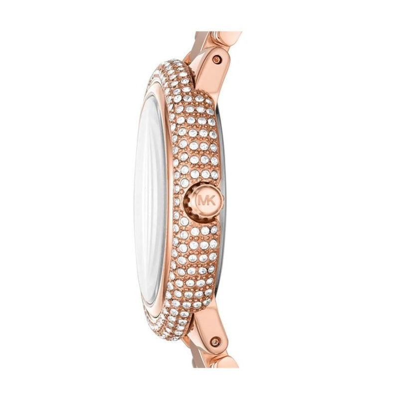 Michael Kors Taryn Quartz White Dial Rose Gold Steel Strap Watch For Women - MK4460 Buy Now By Michael Kors