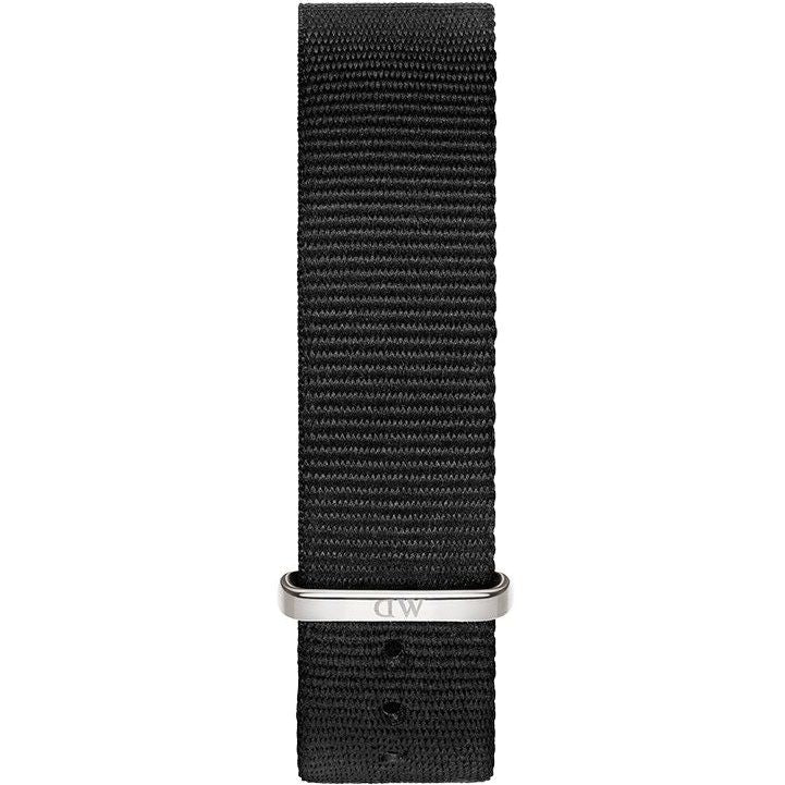 Daniel Wellington Dapper Cornwall White Dial Black Nylon Strap Watch for Women - DW00100264 Buy Now By Daniel Wellington
