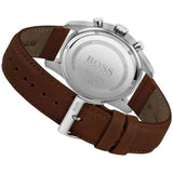 Hugo Boss Skymaster Grey Dial Brown Leather Strap Watch for Men - 1513787 Buy Now By Hugo Boss
