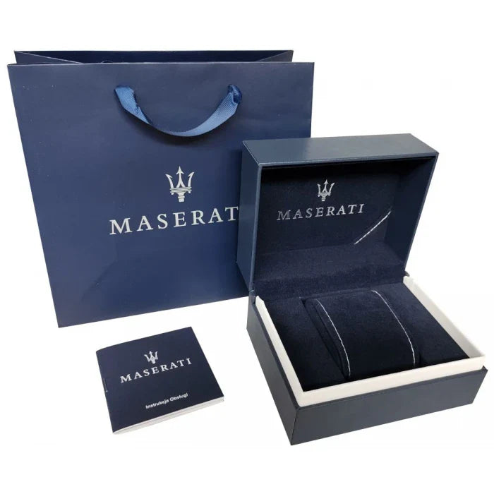 Maserati Competizione Chronograph Blue Dial Silver Steel Strap Watch For Men - R8873600009 Buy Now By Maserati