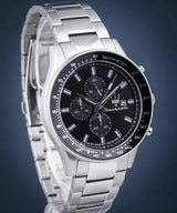 Maserati SFIDA Chronograph Black Dial Silver Steel Strap Watch For Men - R8873640015 Buy Now By Maserati