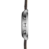 Tissot T Classic Tradition Chronograph White Dial Brown Leather Strap Watch For Men - T063.617.16.037.00 Buy Now By Tissot
