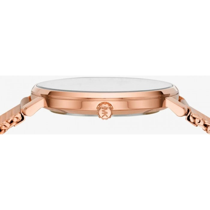 Michael Kors Pyper Quartz Rose Gold Dial Rose Gold Mesh Strap Watch For Women - MK4340 Buy Now By Michael Kors
