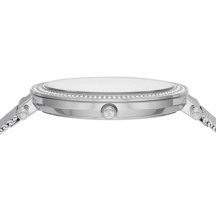 Michael Kors Darci Analog Pink Dial Silver Mesh Bracelet Watch For Women - MK4518 Buy Now By Michael Kors