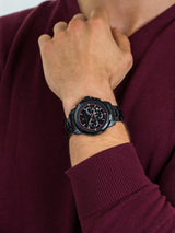 Maserati Successo 44mm Black Dial Black Steel Strap Watch For Men - R8873621014 Buy Now By Maserati