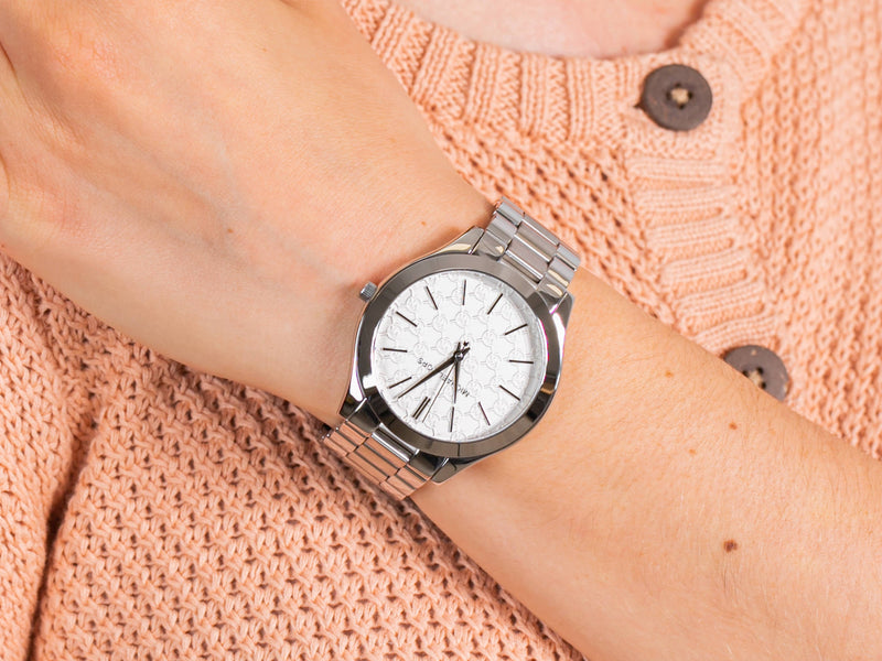 Michael Kors Runway Silver Dial Silver Stainless Steel Strap Watch for Women - MK3371 Buy Now By Michael Kors