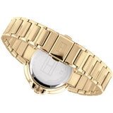Shop Tommy Hilfiger Angela White Dial Gold Steel Strap Watch for Women - 1782128 in USA