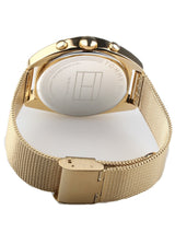 Tommy Hilfiger Mia Gold Dial Gold Mesh Bracelet Watch for Women - 1781488