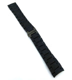 Emporio Armani Sportivo Chronograph Black Dial Black Silicone Strap Watch For Men - AR6092