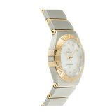 Shop Omega Constellation Manhattan Mother of Pearl Dial Two Tone Steel Strap Watch for Women - 131.20.28.60.55.002 in USA
