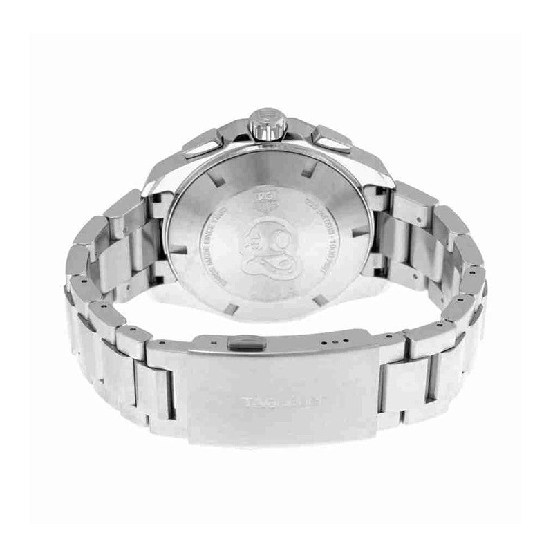 Tag Heuer Aquaracer Automatic Chronograph Black Dial Silver Steel Strap Watch for Men - CAY2110.BA0927 Buy Now By Tag Heuer