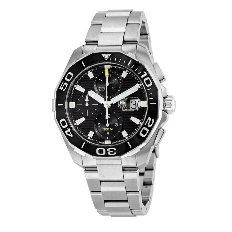 Shop Tag Heuer Aquaracer Black Dial Watch for Men - CAY211A.BA0927 in USA