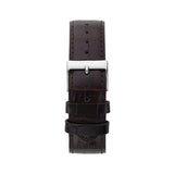 Guess Delancy Quartz White Dial Brown Leather Strap Watch For Men - W0870G1 Buy Now By Guess