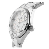 Shop Tag Heuer Aquaracer Diamonds White Dial Two Tone Steel Strap Watch for Women - WAY131F.BA0914 in USA