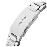 Shop Tag Heuer Aquaracer Automatic Match Timer Black Dial Silver Steel Strap Watch for Men - WAY201G.BA0927 in USA