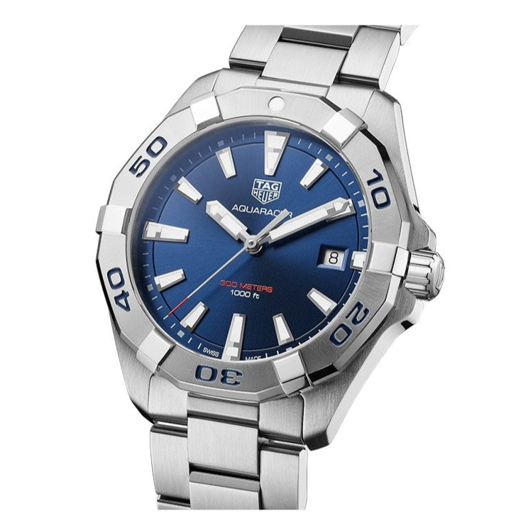 Shop Tag Heuer Aquaracer Blue Dial Watch for Men - WBD1112.BA0928 in USA