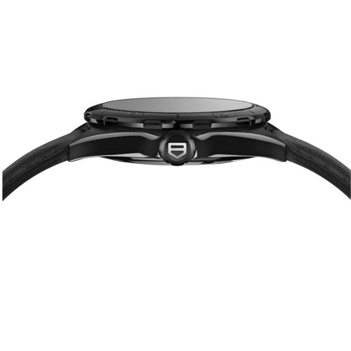 Shop Tag Heuer Formula 1 Diamonds Black Dial Black Leather Strap Watch for Women - WBJ1417.FC8234 in USA